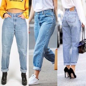 Vintage Levi 560 High Rise Mom Jeans